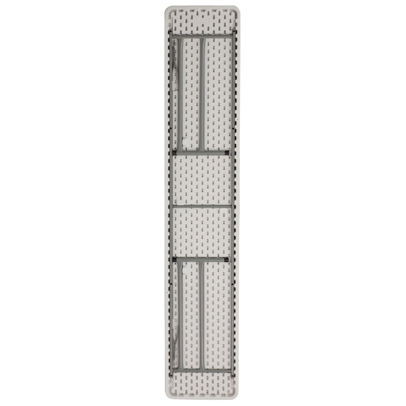 Table de formation pliante en plastique de 8 pieds, blanche