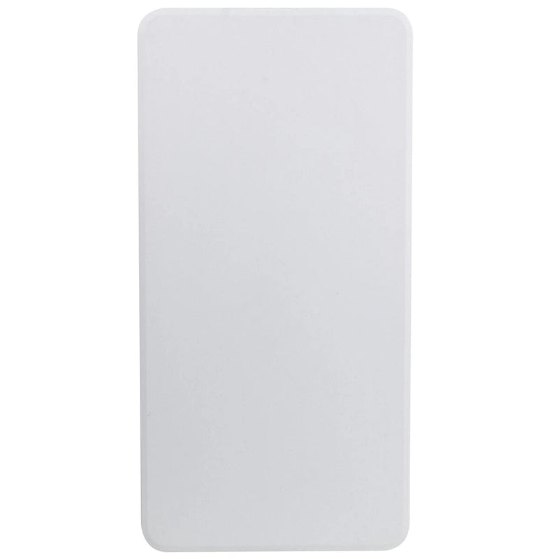 Table pliante rectangulaire en plastique, 122 cm, blanche