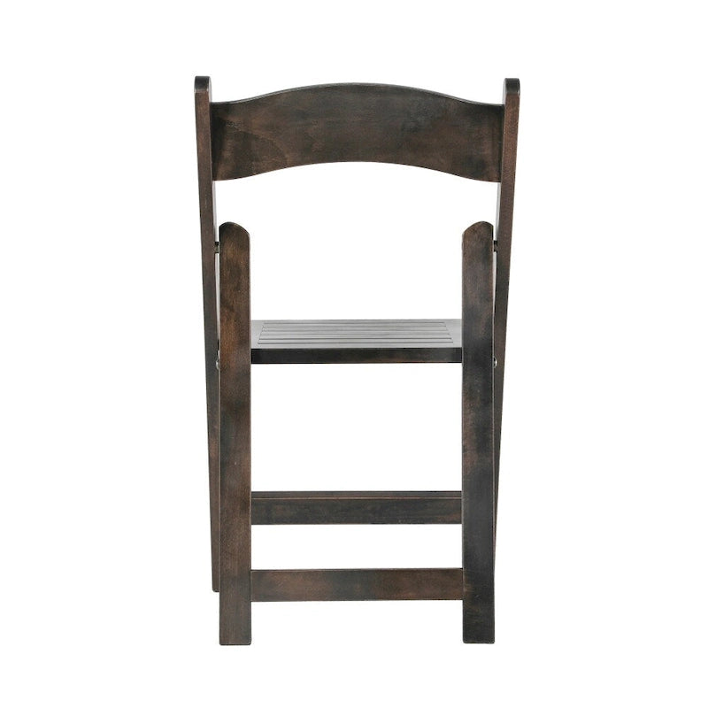 Chaise de salle à manger pliante en hêtre massif