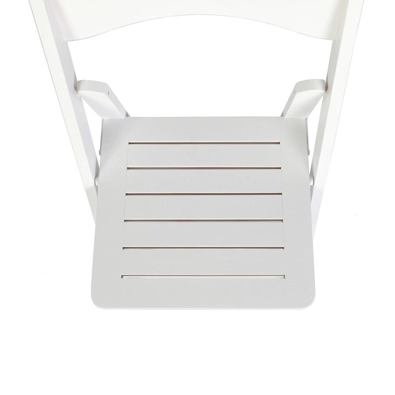 Chaise de salle à manger pliante en hêtre massif